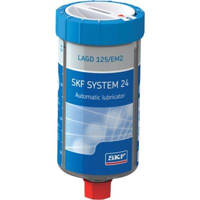 SYSTEM24 ガス式自動給油器 LAGD125/EM2 高粘度・ソリッド潤滑グリース 125CC LAGD 125/EM2 1台(1本)（直送品）