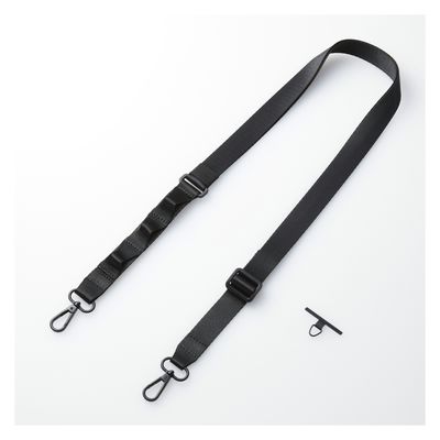 スマホ ショルダー ストラップ 97~150cm ループ付 ディープブラック P-STSDH1FLPBK エレコム 1個（直送品）