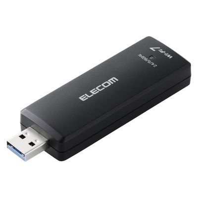 無線LANアダプター USB3.0 5Gbps対応 2880Mbps  3年保証 WDB-BE28TU3-B エレコム 1個（直送品）