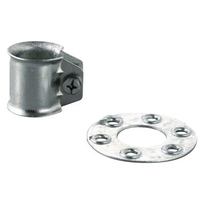 ステー金具 φ25.4mmマスト用 フラップ式パッケージ GRK25Z(P) DXアンテナ 1個（直送品）