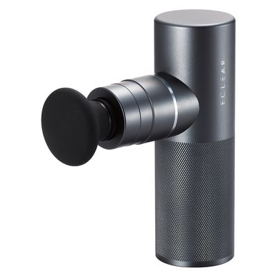 筋膜リリースガン リフレッシュガン 4段階振動 アタッチメント (4種類) 軽量 ブラック HCR-GN02XBK エレコム 1個（直送品）