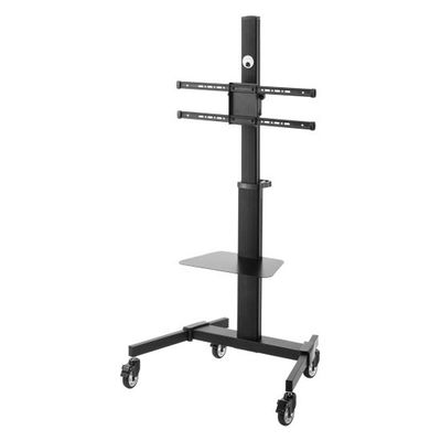 サンワサプライ 37～75型対応 ディスプレイスタンド 90度回転機能付き 幅848×奥行610mm ブラック CR-PL62BK 1台（直送品）