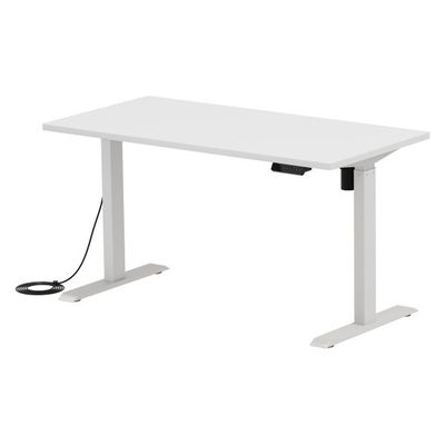 サンワサプライ e電動昇降デスク 受注生産品 幅1400×奥行700mm ホワイト ERD-ER14070W 1台（直送品）
