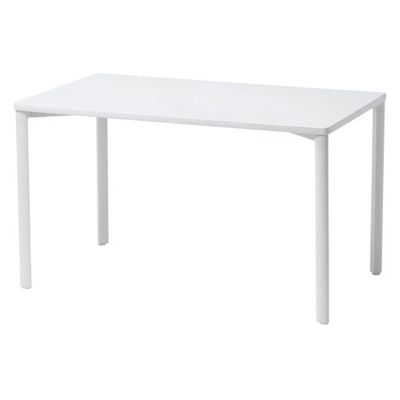 サンワサプライ eテーブル 受注生産品 幅1200×奥行700mm ホワイト MEF-12070W 1台（直送品）