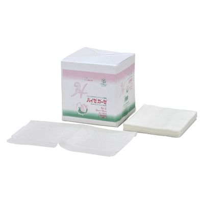 小津産業 ハイゼガーゼ(4ツ折)Nー3 N-3 23385602 30X30CM(140イリ) 1箱(140枚)（直送品）