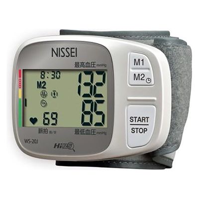 日本精密測器 日本精密 手首式デジタル血圧計 25591900 WS-C2/WS-20J 1台（直送品）