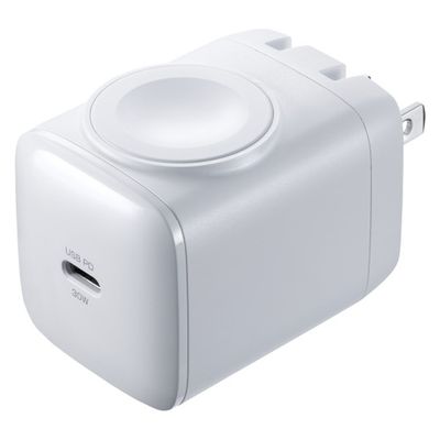 サンワサプライ  USB PD対応AC充電器（PD30W・Apple Watch充電） ACA-PD101（直送品）