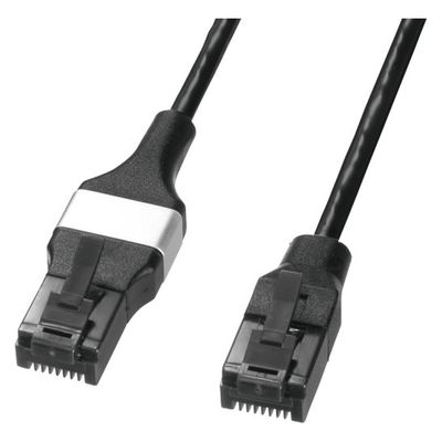 サンワサプライ  ブレイクアウェイCAT6A LANケーブル（マグネット・スリム・2m） KB-SL6ABA-02BK（直送品）