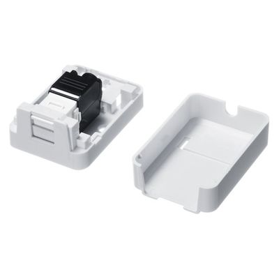 サンワサプライ  カテゴリ6Aローゼットキット（マグネット付き） LA-RZ6A-1N（直送品）