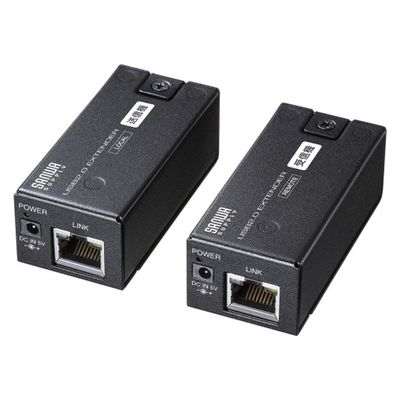 サンワサプライ  USB2.0エクステンダー（150m延長、1ポート） USB-EXSET5（直送品）