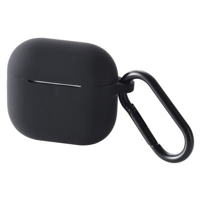 AirPods 4 ケース 用 シリコン カバー 衝撃吸収 落下防止 ブラック AVA-AP06SCBK エレコム 1個（直送品）