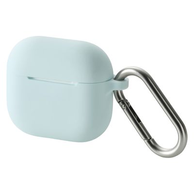 AirPods 4 ケース 用 シリコン カバー 衝撃吸収 落下防止 ブルー AVA-AP06SCBU エレコム 1個（直送品）