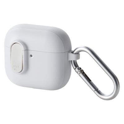 AirPods 4 ケース 用 耐衝撃 衝撃吸収 フタ開閉ロック機能 ホワイト AVA-AP06TSLWH エレコム 1個（直送品）
