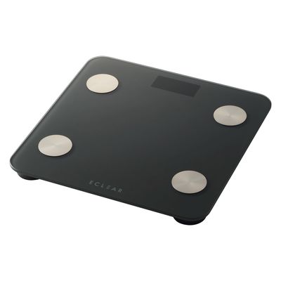 体重計 体組成計 ヘルスメーター Bluetooth スマホ連動 ブラック HCS-BTFS01BK エレコム 1個（直送品）