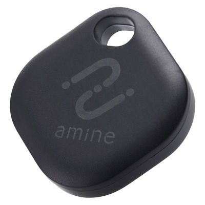 スマートタグ 紛失防止 タグ 電池交換タイプ 防水・防塵 IP65 ブラック LGT-BETG1BKA ロジテック 1個（直送品）