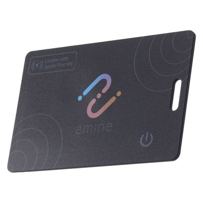 スマートタグ 紛失防止 カード 厚み1.7mm 電池寿命最大5年 使い切りタイプ 黒 LGT-NNCD1BKA ロジテック 1個（直送品）