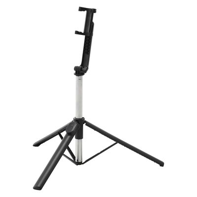 スマホ Bluetooth 三脚 自撮り棒 2Way 床置き 最大1400mm 黒 P-STSR03120BK エレコム 1個（直送品）