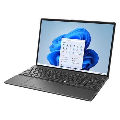 富士通 16インチ ノートパソコン LIFEBOOK AH77 J3 ブライトブラック FMVA77J3B 1台（直送品）