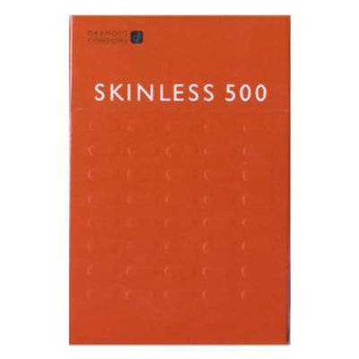 オカモト スキンレス 500 コンドーム 避妊具 薄い 4970520231009 1梱(1箱(6個入)x24)（直送品）