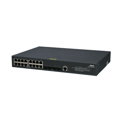 NEC ＱＸーＳ４１１６ＧＴー４Ｇ　１Ｇｘ１６ｐ　ＳＦＰｘ４ｐ　レイヤ２インテリジェントスイッチ B02014-04102 1台（直送品）