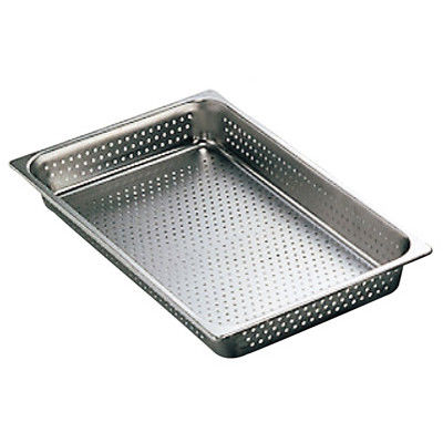 ステンレス製穴あきホテルパン2枚 KINGOステンレス 穴明 ホテルパン KINGO フードパン・ウォーターパン