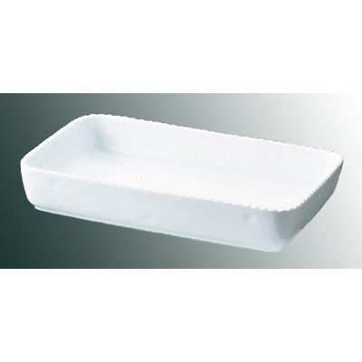 ロイヤル 角 グラタン皿 No.500 25cm ホワイト 5101700（取寄品