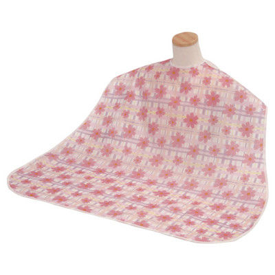 竹虎 ソフラピレンエプロン 食事用 介護用  コスモス ピンク 10661402x7 1箱(7枚入)（直送品）