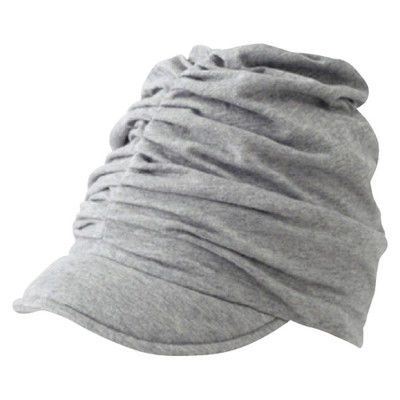 フットマーク 室内帽ふわっと(ターバン) グレー 403054 1箱(3枚入) 23-2458-00-02（直送品）