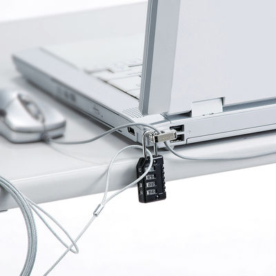 サンワサプライ パソコンセキュリティワイヤーロック(ダイヤル錠タイプ) SL-58 1個（直送品）