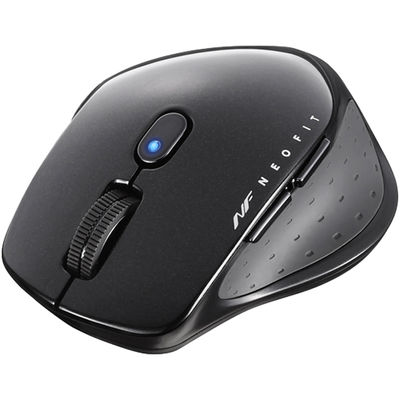 バッファロー 無線 BlueLED 5ボタン NEOFITマウス BSMBW510SBK 1台（直送品）
