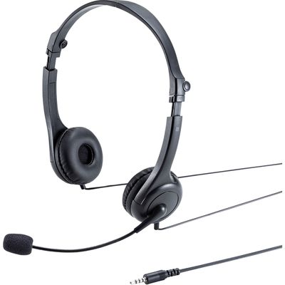 サンワサプライ 4極対応ヘッドセット MM-HS407BK 1個（直送品）