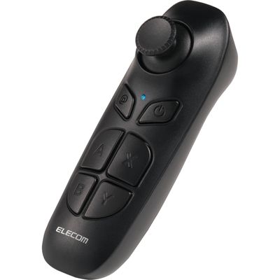 Bluetoothリモコン VR用 iOS・Android対応 ブラック JC-XR05BK エレコム 1個（直送品）