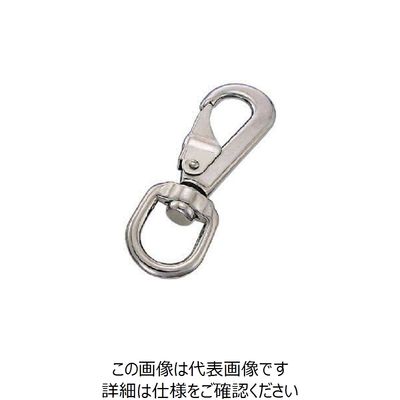 水本機械製作所 水本 ステンレス アイスナップ 線径4mm 長さ87mm B-658 1個 849-1066（直送品）