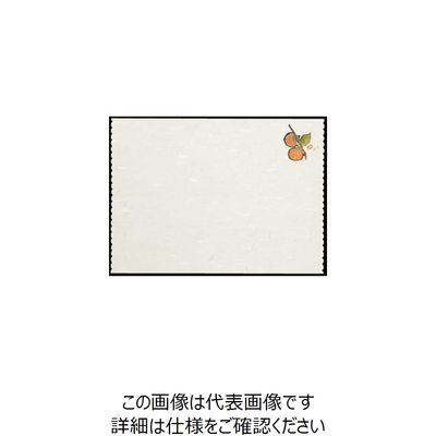 大黒工業 大黒 天ぷら敷紙四季 (柿) 215640 1組(1000枚) 236-3504（直送品）