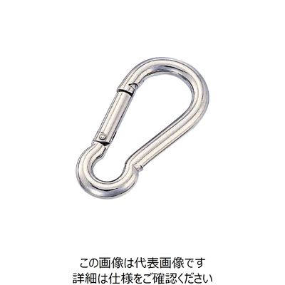 水本機械製作所 水本 ステンレス スナップフックB型 線径6mm 長さ61mm A-097 1個 776-5037（直送品）
