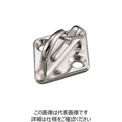 水本機械製作所 水本 吊金具(ビス止めタイプ)ステンレス ウォールフックIP型 32mm×42mm B-1462 1個 849-0796（直送品）