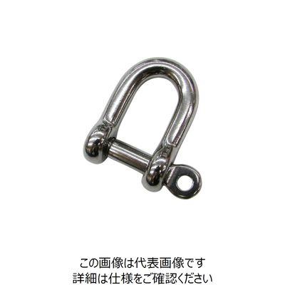 水本機械製作所 水本 ステンレス ネジシャックル 呼び6mm A-248 1個 776-5151（直送品）