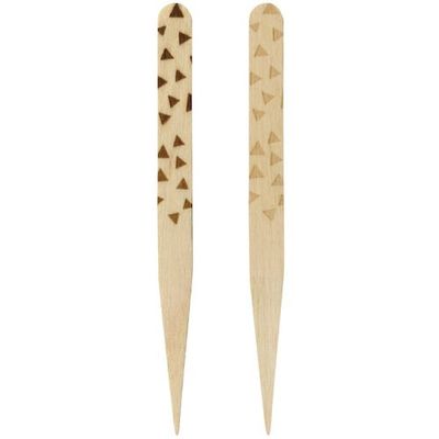 大黒工業 大黒 ピック 三角ドット 100本入 377309 1袋(100本) 237-4398（直送品）