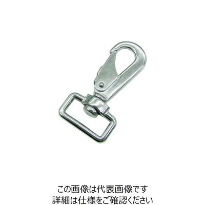 水本機械製作所 水本 ステンレス スイベルベルトスナップ 線径3mm長さ52mm A-2756 1個 162-9622（直送品）