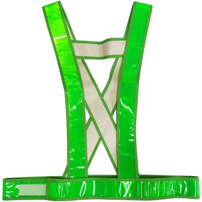 ミズケイ タスキ型安全ベスト<グリーン> 5920007 1枚 166-1758（直送品）
