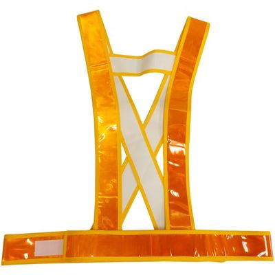 ミズケイ タスキ型安全ベスト<オレンジ> 5920006 1枚 166-1757（直送品）