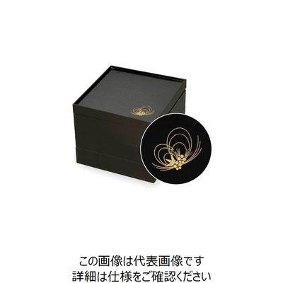 大黒工業 大黒 VーBOX6.5寸 祝い結び 黒 金ボール付三段 31380 1個 237-4382（直送品）