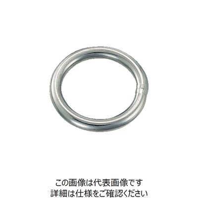 水本機械製作所 水本 ステンレス 丸リンク 線径2mm内径20mm B-1253 1個 849-0765（直送品）