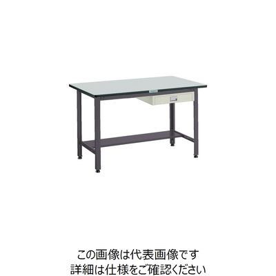 トラスコ中山 TRUSCO AEWR型作業台 1200X750XH740 薄型1段引出付 AEWR-1275UDC1 1台 278-0356（直送品）