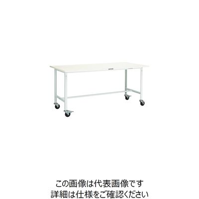 トラスコ中山 TRUSCO AE型作業台 900X750 Φ100キャスター付 YG AE-0975C100 1台 454-2681（直送品）