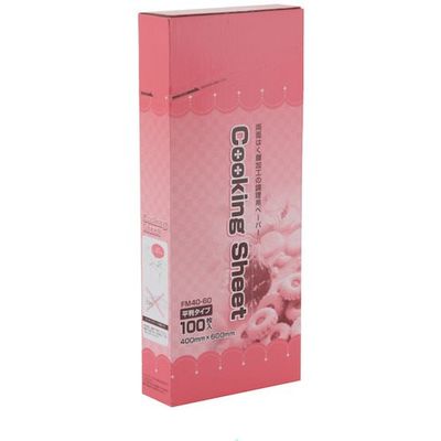 大黒工業 大黒 FMクッキングシート 平判 FM40ー60 100枚入 6403514 1組(100枚) 237-4396（直送品）