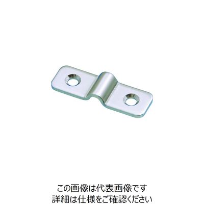 水本機械製作所 水本 チェーン用パーツ ステンレス チェーンホルダー金具 適用チェーン径4ーB 高さ8mm B-2174 1個（直送品）
