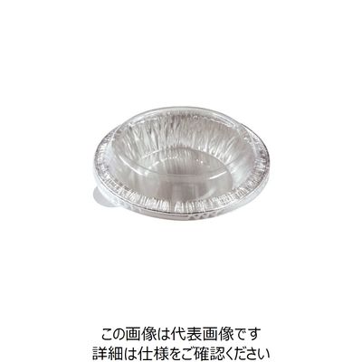 大黒工業 大黒 アルミ容器 No.3207ーP 10枚包装(蓋付 601452 1組(10枚) 235-5588（直送品）