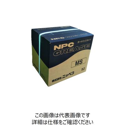 ニッペコ NIPPECO モリブデン入り耐熱アルミ複合系グリース アットルブMS(No.2) 18162080 1セット(20本)（直送品）