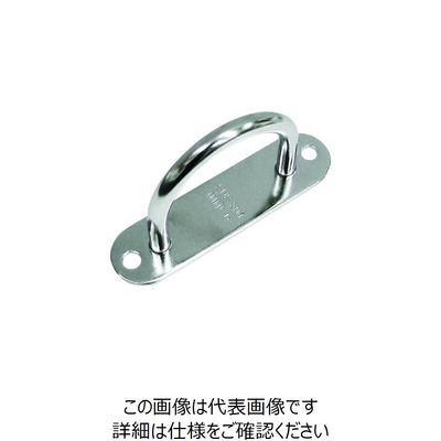 水本機械製作所 水本 ステンレス パッドアイ 20mmX77mm B-2582 1個 204-8790（直送品）